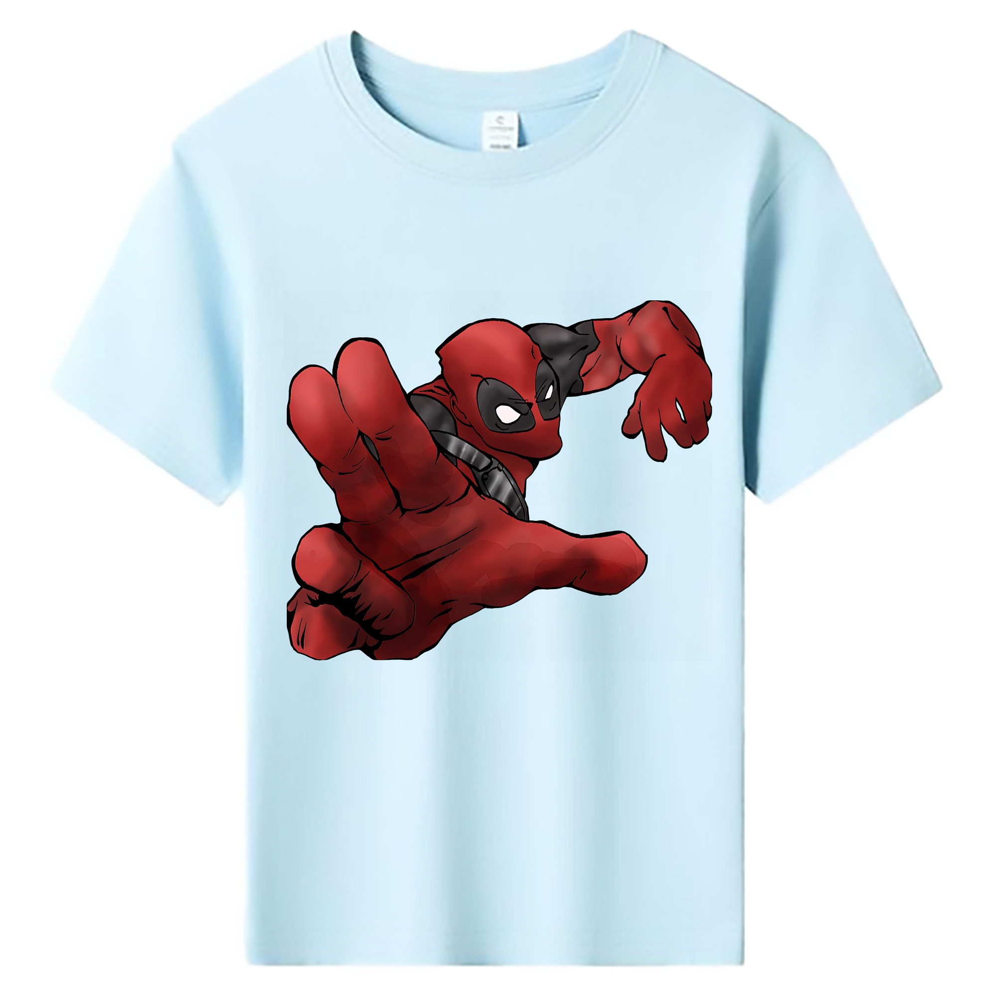 （画像用） Deadpool デッドプール 綿100％キッズTシャツ（フロントプリント）